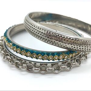 Silvertone Bangle Bundle